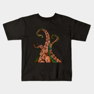 MALEVOLENT TENTACLÉE - TENTACLES RISING FROM THE DEPTHS Kids T-Shirt